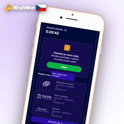 E-peněženky Skrill, Neteller a MuchBetter pro rychlý výběr ve Wishwin Kasinu