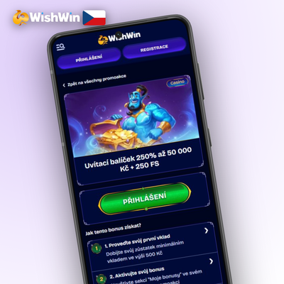 400 free spinů a zatočení zdarma v uvítacím balíčku Wishwin Kasino
