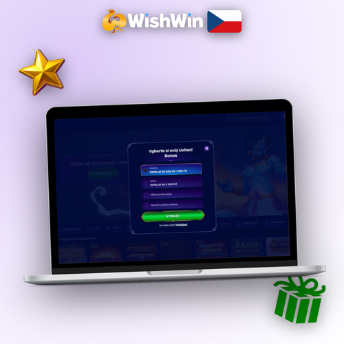 Wishwin Kasino tipy na výhru: notebook s rozhraním kasina a grafem bankrollu