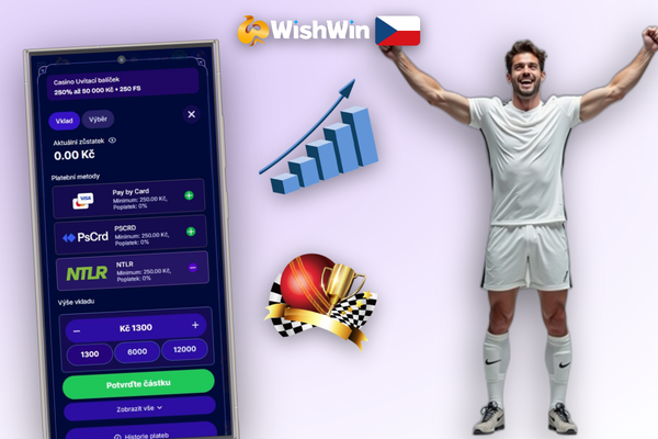 Stav zpracování vkladu na mobilu – minimální vklad ve Wishwin Kasinu bez čekání